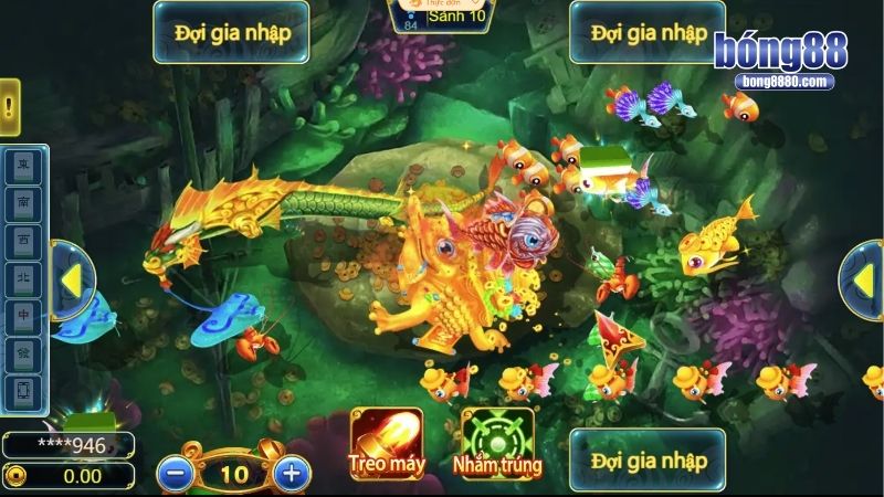 Bắn cá Phát Lộc - Bí quyết rinh thưởng khủng cho ngư thủ Theo dõi cá và thay đổi hướng di chuyển linh hoạt khi chơi