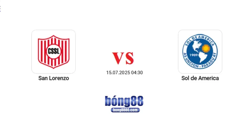 San Lorenzo vs Sol de America (15/7) - Chủ nhà nắm lợi thế lớn Nhận định San Lorenzo vs Sol de America