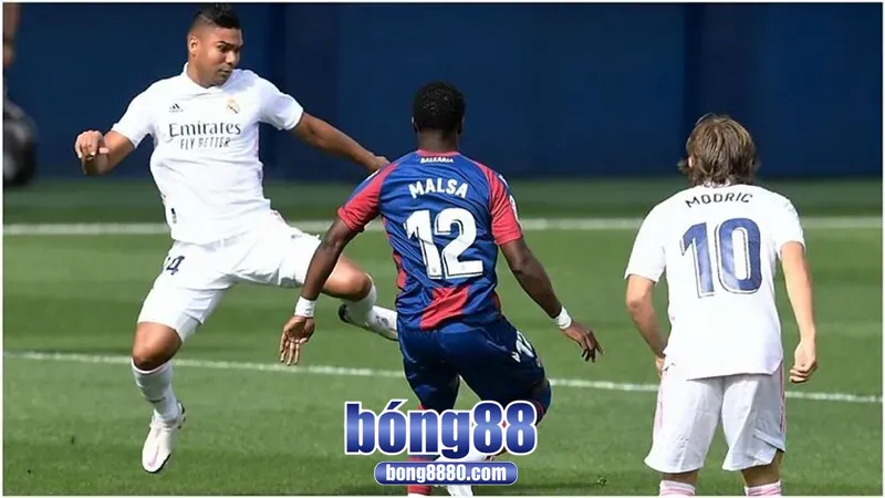 Dự đoán kết quả trận đấu Levante 1-3 Real Madrid 