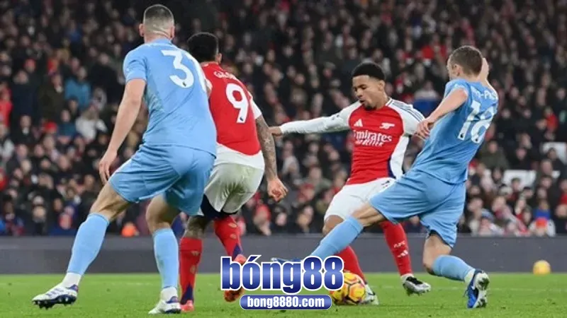 Dự đoán tỷ số kết quả trận đấu Arsenal 3-1 Nottingham Forest