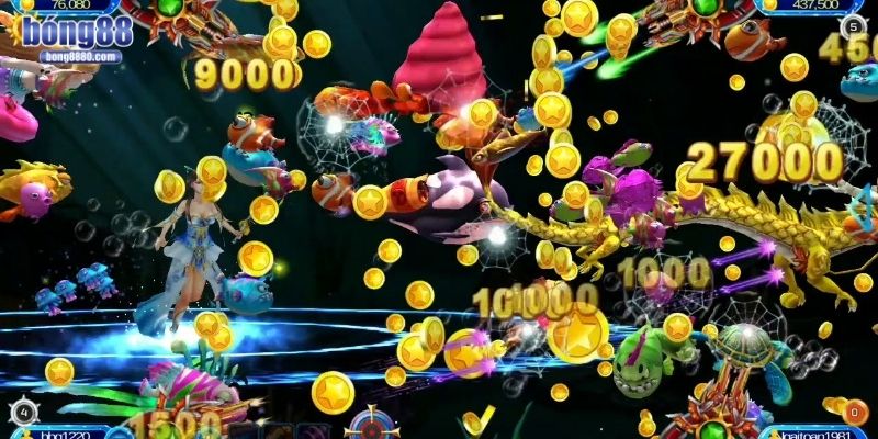 Bắn cá Long vương: Bong88 hướng dẫn cách săn thưởng nhanh Bắn ngay khi cá ra khỏi bàn