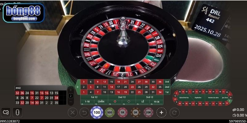 Có nhiều thuật ngữ liên quan đến vòng quay Roulette