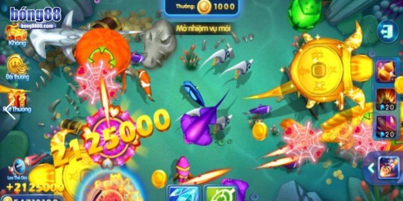 Bắn cá H5 tại Bong88: Chiến thuật săn cá chất lừ từ lão làng Game săn cá H5 rất cuốn hút