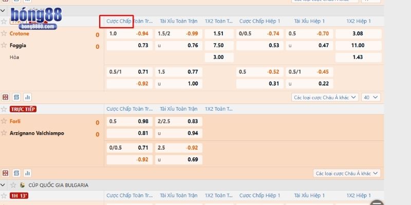 Kèo châu Á là gì? Cách chơi chấp Handicap đỉnh của đỉnh Handicap là kèo phổ biến