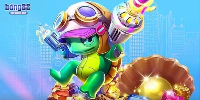 Bắn cá rùa xanh - Game săn thưởng đại dương không thể rời tay Hệ thống vũ khí cực chất