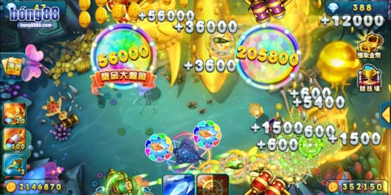 Bắn cá H5 tại Bong88: Chiến thuật săn cá chất lừ từ lão làng Người chơi chỉ cần hạ cá là nhận điểm thưởng