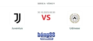 Nhận định Juventus vs Udinese 0h30 ngày 30/10/2025