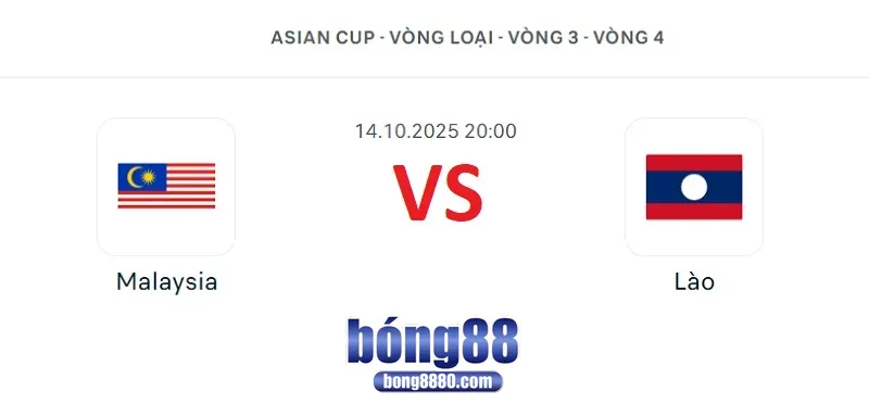 Malaysia vs Lào 20h00 ngày 14/10/2025 - Vòng loại Asian Cup 2027 Nhận định Malaysia vs Lào 20h00 ngày 14/10/2025
