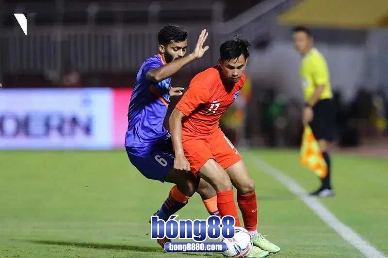 Singapore vs Ấn Độ 18h30 ngày 9/10/2025 - Vòng 3 Asian Cup 2027 Đội tuyển Singapore được đánh giá cao hơn về phong độ